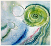 Inside wave, , painting, aquarelle, watercolour, travel diary, world, Clairanne Filaudeau 