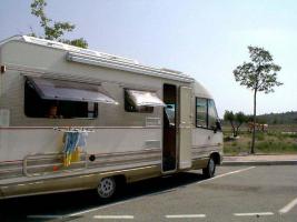 Un camping-car presque neuf