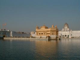 Au temple d'or d'Amritsar