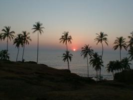 La plage de Vagator - Goa