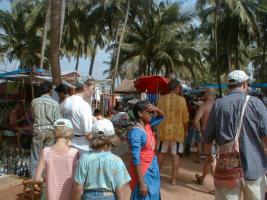 Le marché à Goa