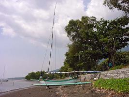 Jonque de pêcheur, Java