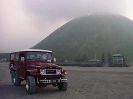 Arrivée au pied du Bromo